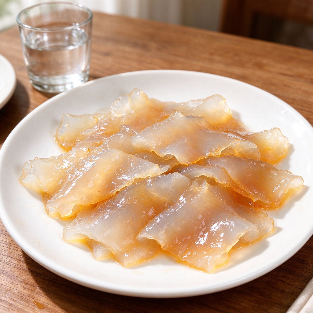 Chilled Jellyfish Sheets for Salad