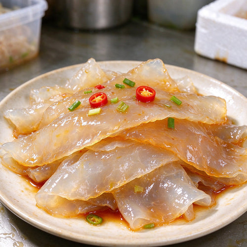 Chilled Jellyfish Sheets for Salad